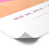 Deftones Gig Poster Pink Flamingo Art Print (A3 ポスター (角)