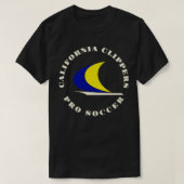 Defunct California Clippers NPSL 1967 Tシャツ (デザイン正面)