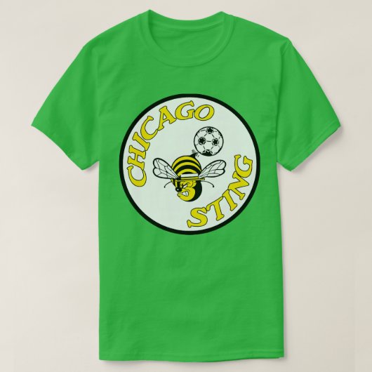 Defunct Chicago StingのTシャツ Tシャツ (デザイン正面)