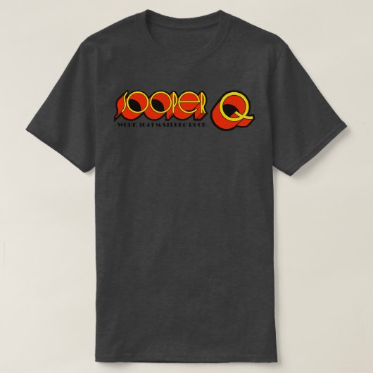 Defunct SOOPER Q WQRK 104ノーフォーク無線局 Tシャツ (デザイン正面)