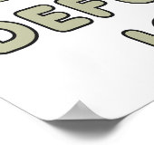 Defund ICE ポスター (角)