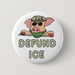 Defund ICE 缶バッジ