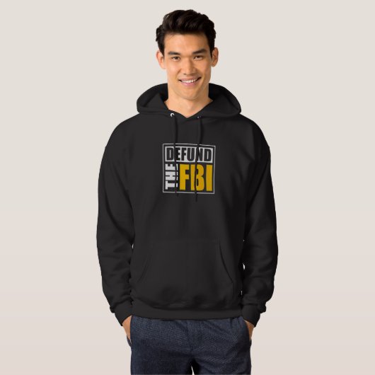 Defund the FBI   パーカ (正面フル)