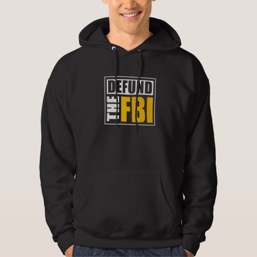 Defund the FBI   パーカ (正面)