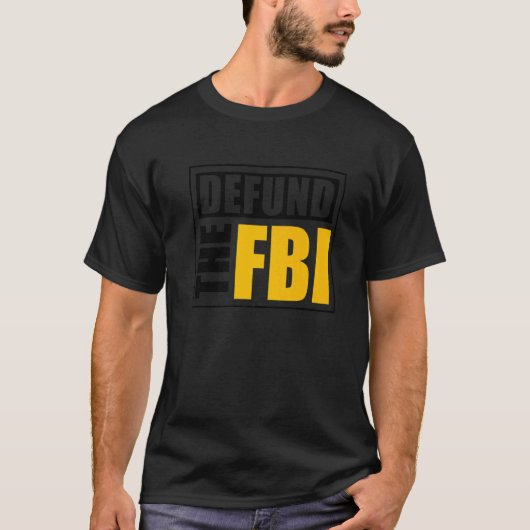 Defund the FBI  1 Tシャツ (正面)