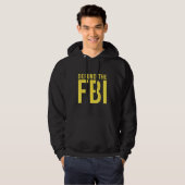 Defund the FBI Anti Government Political パーカ (正面フル)