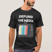 Defund The Media Vintage Tシャツ (正面)