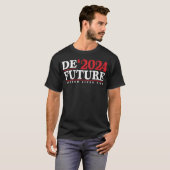 Defuture 2024 Freedom Live Here Tシャツロン・デサンティ Tシャツ (正面フル)