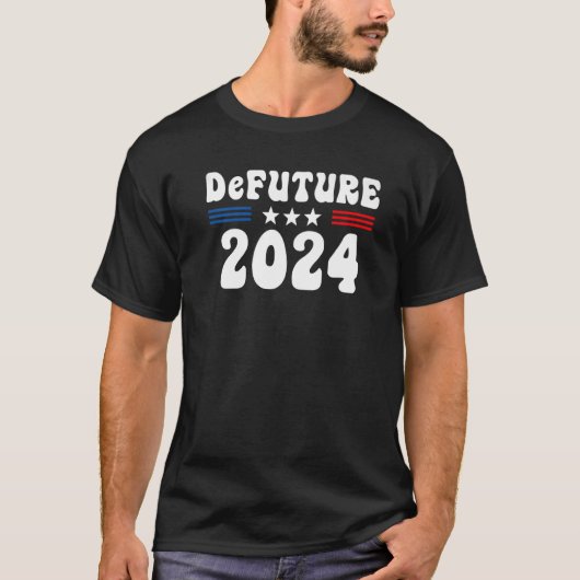DeFUTURE 2024 Ron Desantis Florida選挙Vintag Tシャツ (正面)