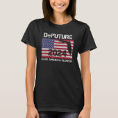 DeFUTURE 2024 Ron Desantis Florida 5 Tシャツ (正面)