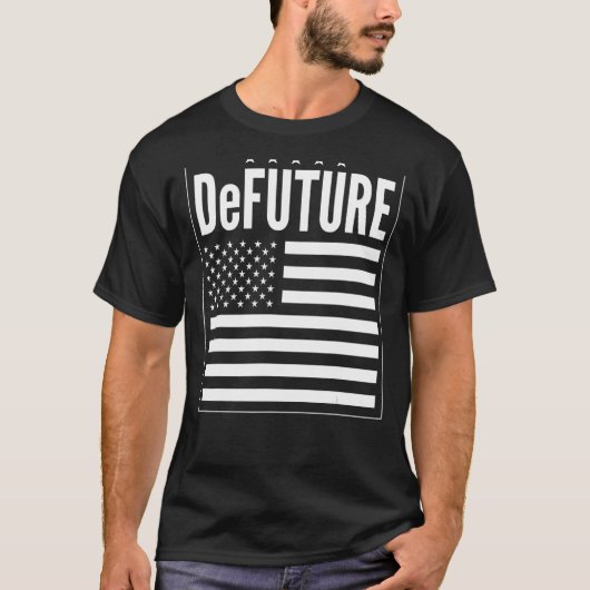 DeFUTURE Ron Desantisフロリダ州旗 Tシャツ (正面)
