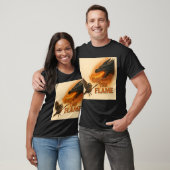 Defy the Flame – Epic Fantasy Courage Illustration Tシャツ (ユニセックス)