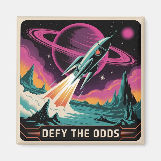 Defy The Odds マグネット (正面)