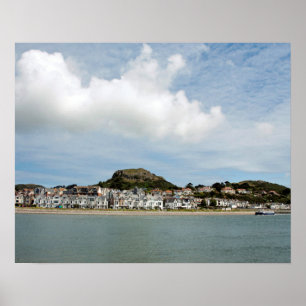 Deganwy North Walesはがき ポスター