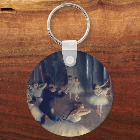 Degasによる舞台上のリハーサル: キーホルダー (裏面)