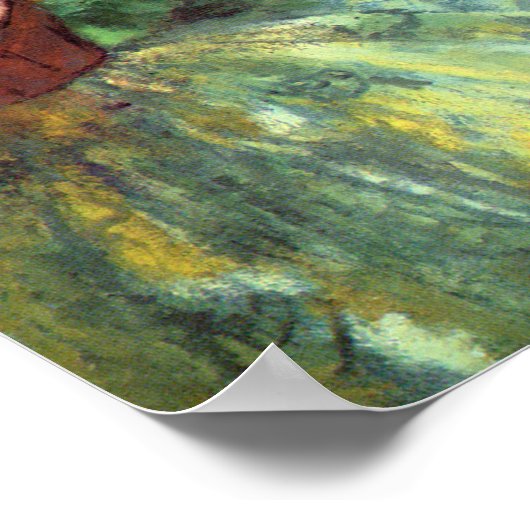 Degasによる4人のダンサー ポスター (角)