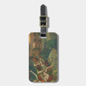 Degasによる4人のダンサー ラゲッジタグ (正面縦)