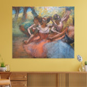 Degasのバレエダンサー4ステージ キャンバスプリント (インサイチュ (リビング))