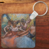 Degasのバレエダンサー4ステージ キーホルダー (裏面)