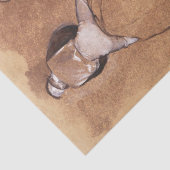 Degas：ジョッキー・デコペの勉強 薄葉紙 (詳細)