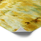 Degas：スタンドの前の競走馬 ポスター (角)