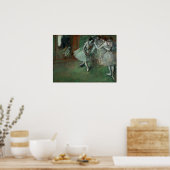 Degas – ダンサーのグループ ポスター (キッチン)