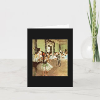 Degas – バレエダンスクラス カード