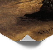 Degas – バレエ教室ダンスホール1880 ポスター (角)