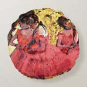 Degas – ピンクダンサー ラウンドクッション (裏面)