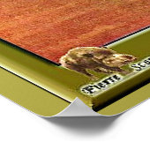 Degas – ピンクドレスのダンサー ポスター (角)