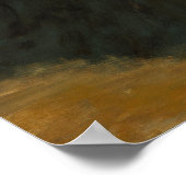 Degas – 博物館への訪問 ポスター (角)