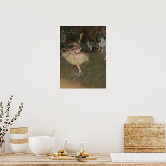 Degas – 星 ポスター (キッチン)