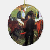 Degas – 競走馬クリスマスオーナメント セラミックオーナメント (左)