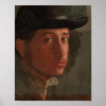 Degas – 自画像(1857)