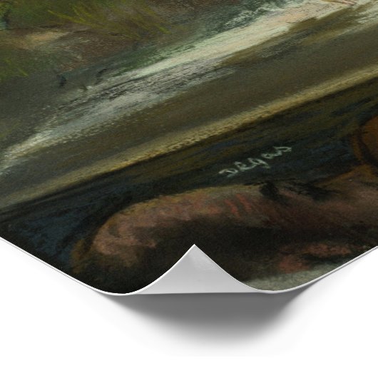 Degas - Ballet At The Paris Opera ポスター (角)