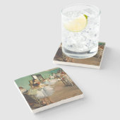Degas Ballet Elegance Marble Coaster ストーンコースター (横)