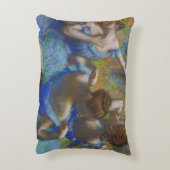 Degas Blue Dancers Pastel Fine Art Masterpiece アクセントクッション (裏面(縦))