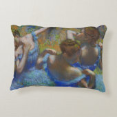 Degas Blue Dancers Pastel Fine Art Masterpiece アクセントクッション (裏面)