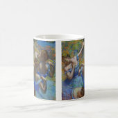 Degas Blue Dancers Pastel Fine Art Masterpiece コーヒーマグカップ (中央)