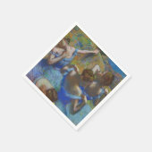 Degas Blue Dancers Pastel Fine Art Masterpiece スタンダードカクテルナプキン (角)
