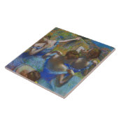Degas Blue Dancers Pastel Fine Art Masterpiece タイル (側面)