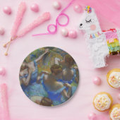 Degas Blue Dancers Pastel Fine Art Masterpiece ペーパープレート (パーティー)