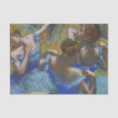 Degas Blue Dancers Pastel Fine Art Masterpiece 薄葉紙 (正面)