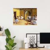 Degas - Dance Class ポスター (ホームオフィス)