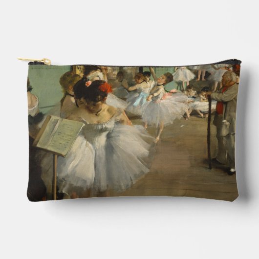 Degas Dance Class Ballet Dancers Ballerina Art アクセサリーポーチ (正面)
