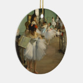 Degas Dance Class Ballet Dancers Ballerina Art セラミックオーナメント (右)