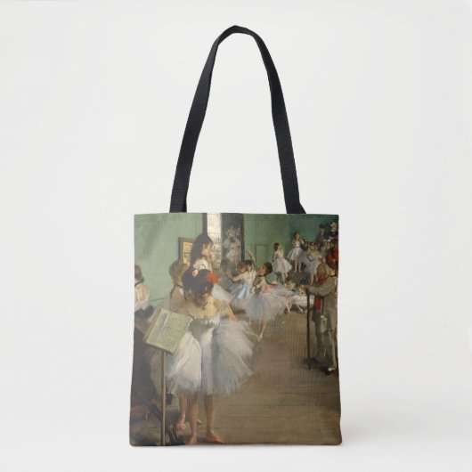 Degas Dance Class Ballet Dancers Ballerina Art トートバッグ (正面)