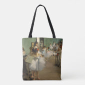 Degas Dance Class Ballet Dancers Ballerina Art トートバッグ (裏面)