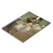 Degas Dance Class Ballet Dancers Ballerina Art ノートブック (左側)