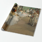 Degas Dance Class Ballet Dancers Ballerina Art ラッピングペーパー (アンロールド)